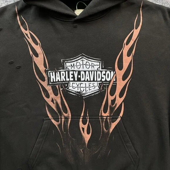 CHOOOSELF Harley Davidson Cool Flame Hoodie